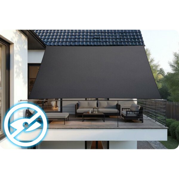Zasjenjivač PL-885, 3x4m, siv | Plonos - Image 7