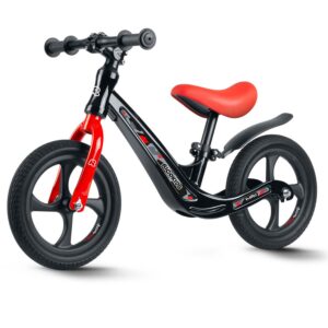Dječji bicikl za ravnotežu FUNNU, crni | Ricokids