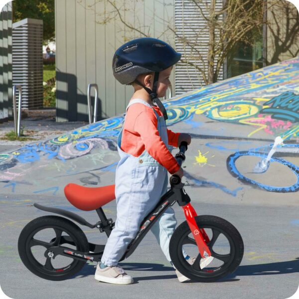 Dječji bicikl za ravnotežu FUNNU, crni | Ricokids - Image 10