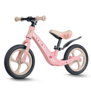 Dječji bicikl za ravnotežu FUNNU, ružičasti | Ricokids