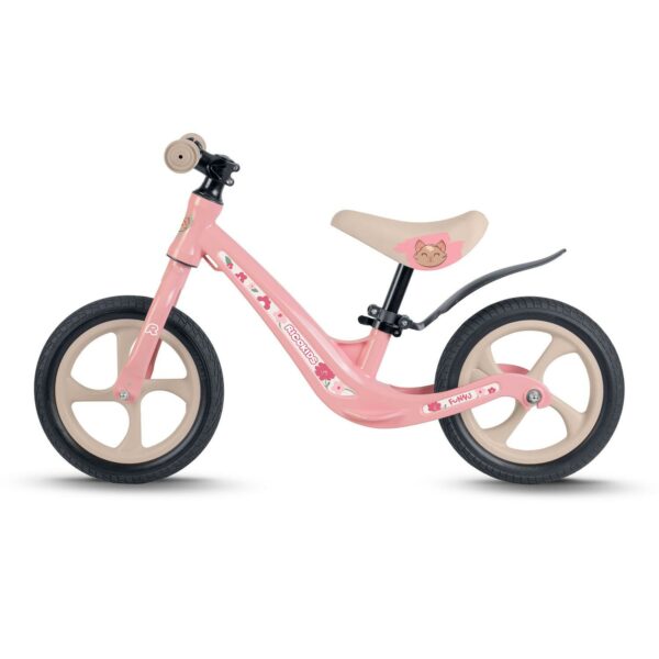 Dječji bicikl za ravnotežu FUNNU, ružičasti | Ricokids - Image 3