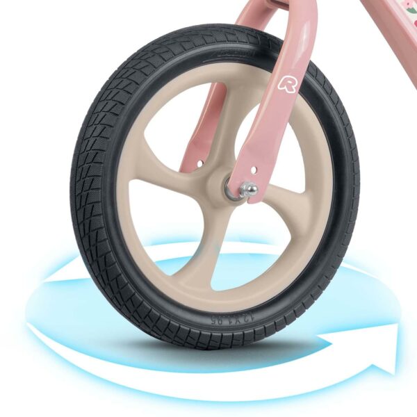 Dječji bicikl za ravnotežu FUNNU, ružičasti | Ricokids - Image 8