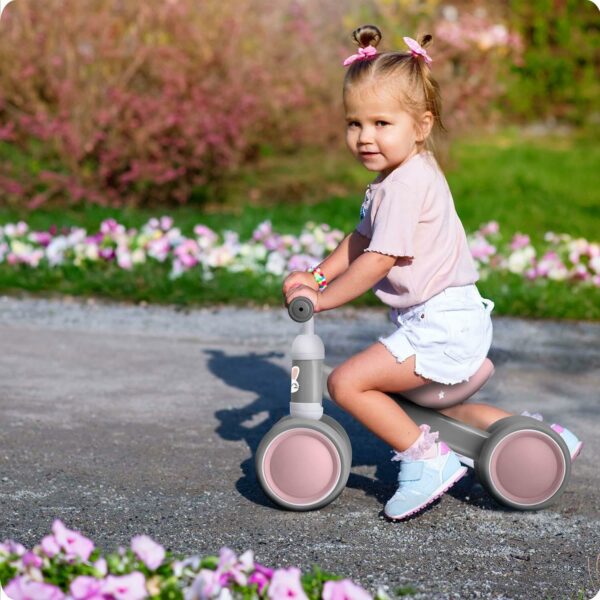 Dječji trokotačni balans bicikl, zeko | Ricokids - Image 10