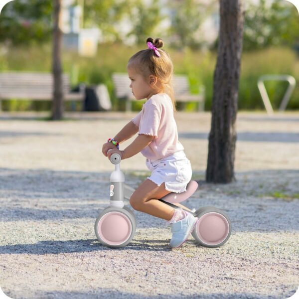 Dječji trokotačni balans bicikl, zeko | Ricokids - Image 11