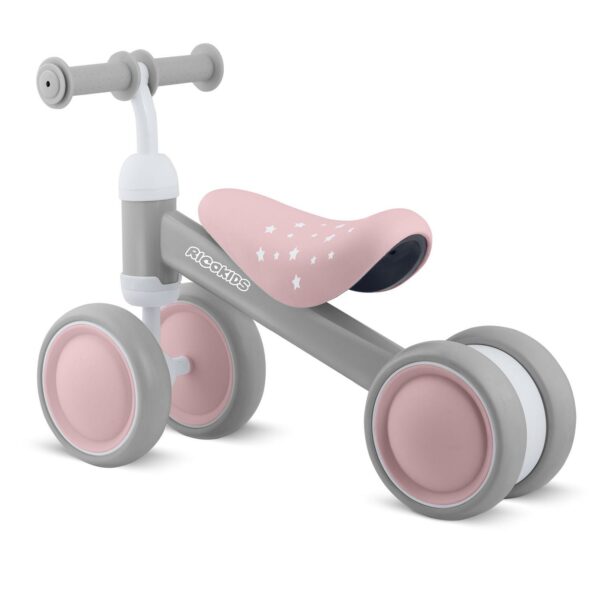 Dječji trokotačni balans bicikl, zeko | Ricokids - Image 4