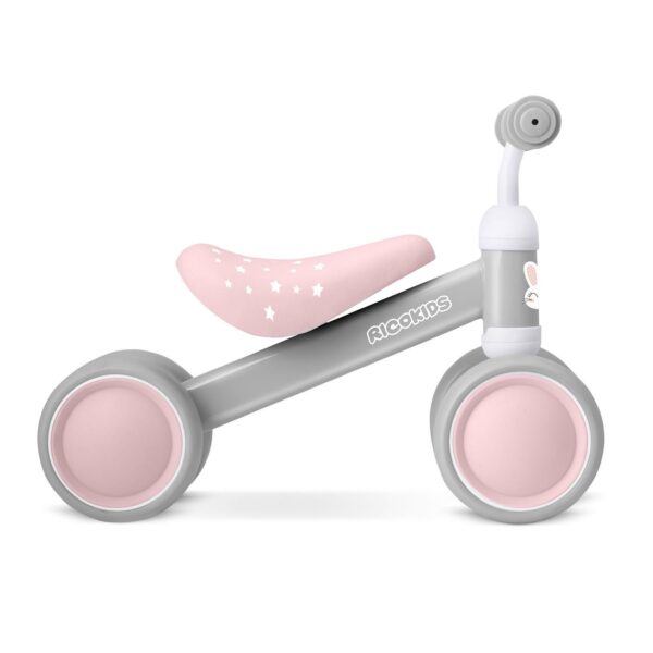 Dječji trokotačni balans bicikl, zeko | Ricokids - Image 5