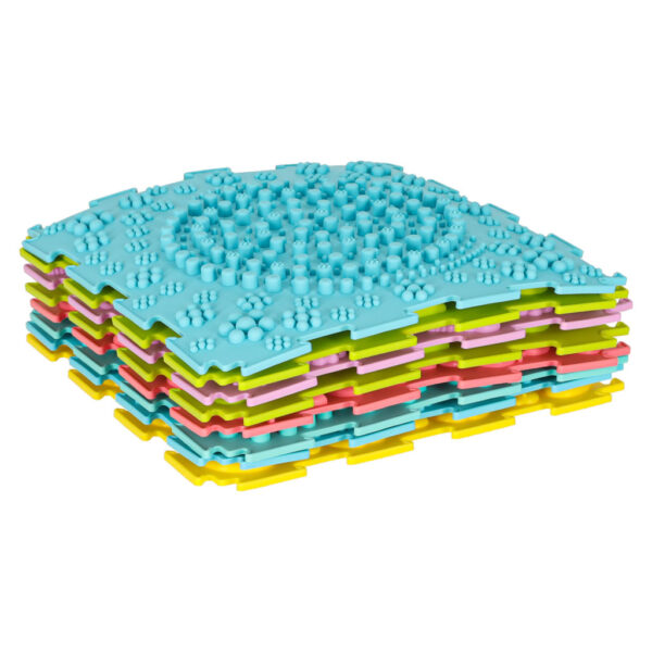 Montessori senzorna podloga, 8 kom | Pastel - Image 2