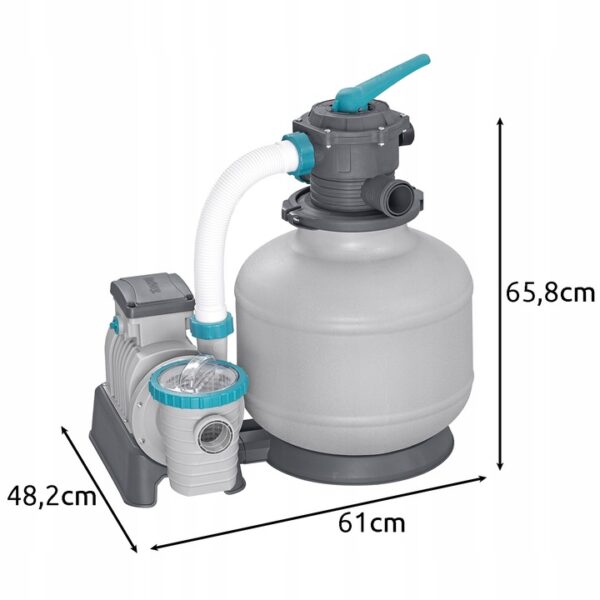 Pješčana filtracija za bazen, 11355 l/h | Bestway - Image 2