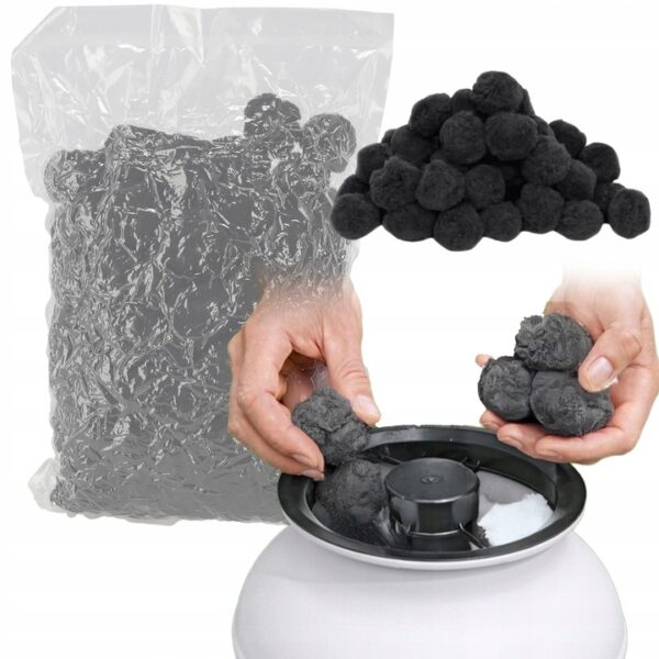 Filter kuglice, 700 g, crne | Garden Line - Image 2