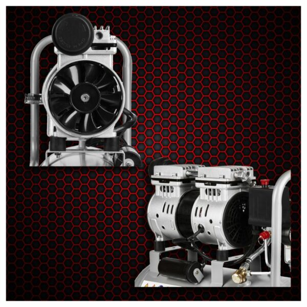 Kompresor bez ulja, 24L, 1200W | KD1395 - Image 12
