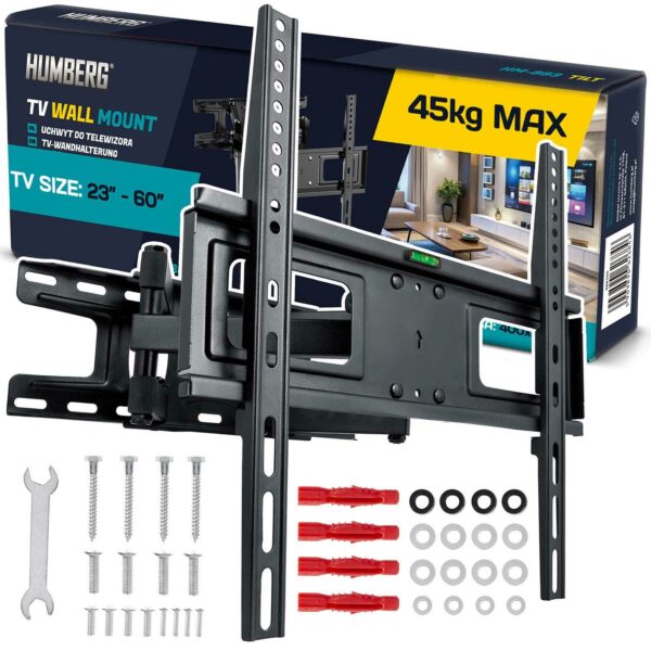 Nosač za TV 23-60″, 45 kg | Humberg