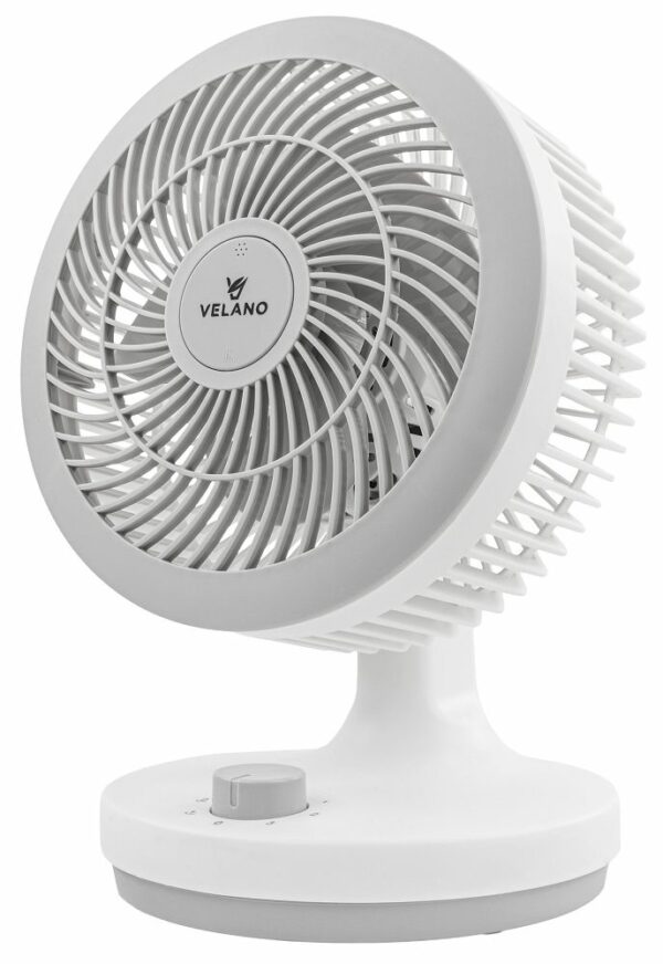 Stolni ventilator, bijeli | Velano - Image 2
