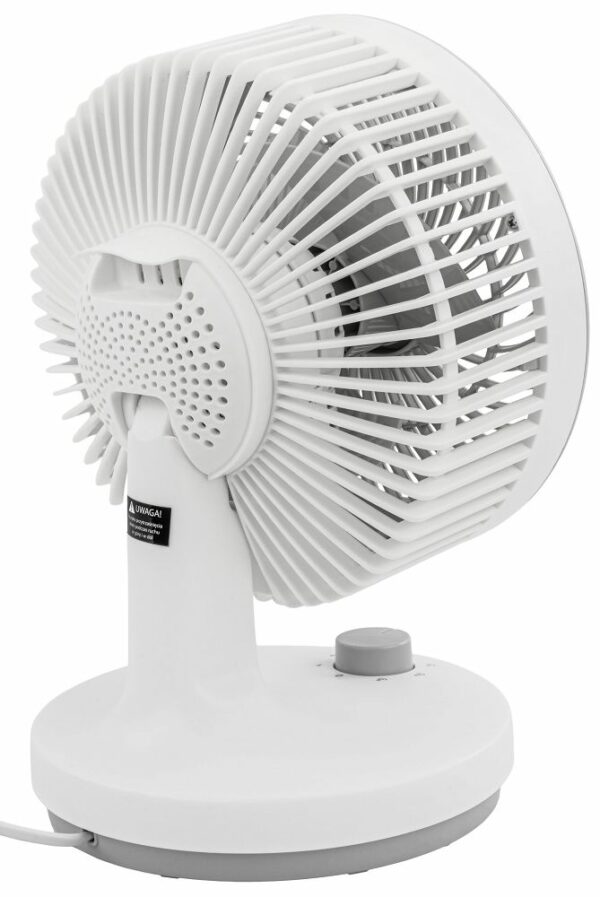 Stolni ventilator, bijeli | Velano - Image 4