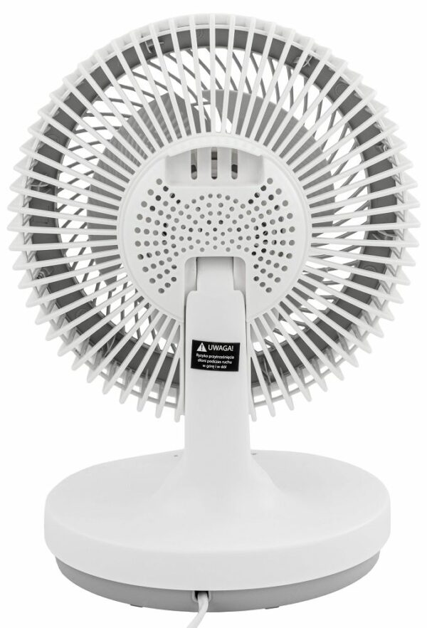 Stolni ventilator, bijeli | Velano - Image 5