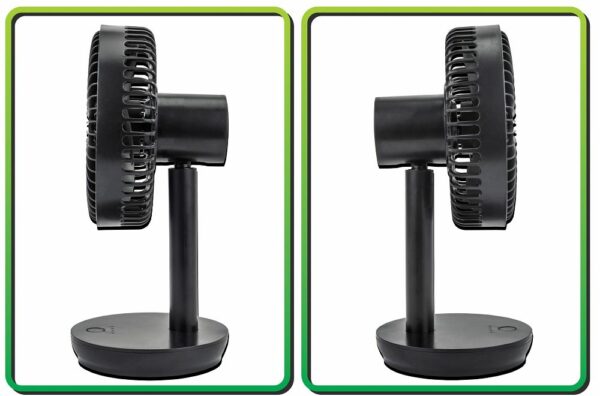 Stolni ventilator VELWEBS0009, crni | Velano - Image 10