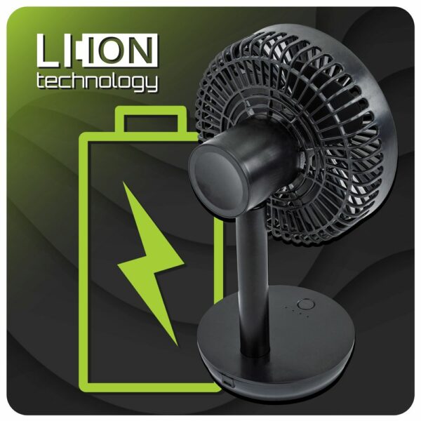 Stolni ventilator VELWEBS0009, crni | Velano - Image 11