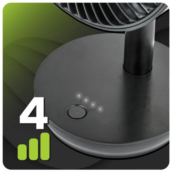 Stolni ventilator VELWEBS0009, crni | Velano - Image 13