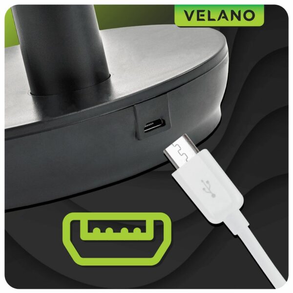 Stolni ventilator VELWEBS0009, crni | Velano - Image 14