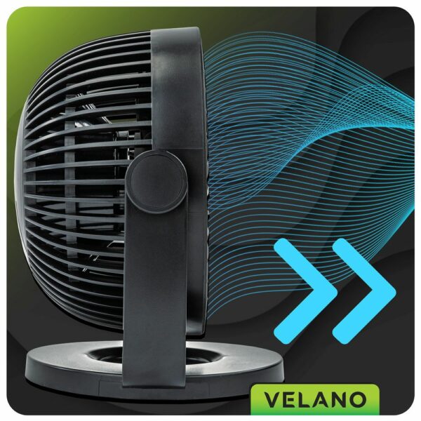Stolni ventilator VELWEBS0011, crni | Velano - Image 12