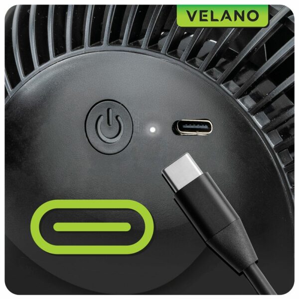 Stolni ventilator VELWEBS0011, crni | Velano - Image 15