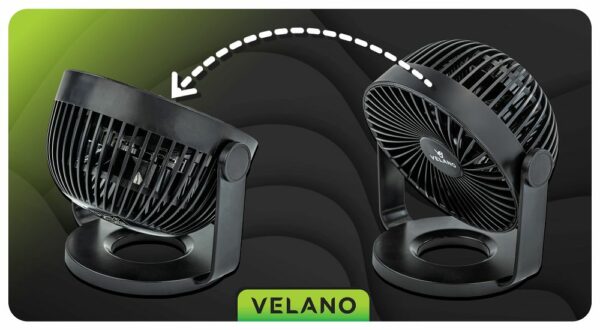Stolni ventilator VELWEBS0011, crni | Velano - Image 16