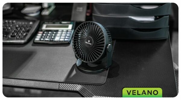 Stolni ventilator VELWEBS0011, crni | Velano - Image 18