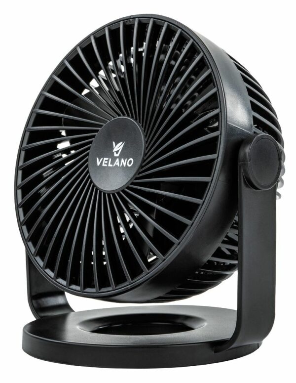 Stolni ventilator VELWEBS0011, crni | Velano - Image 2
