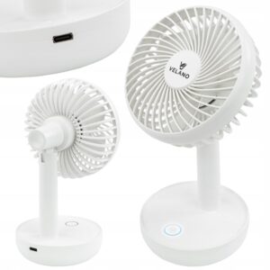 Stolni ventilator VELWEBS0012, bijeli | Velano