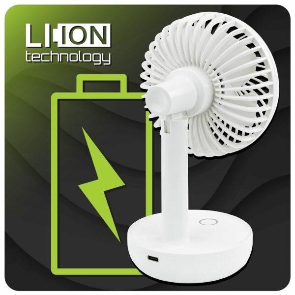 Stolni ventilator VELWEBS0012, bijeli | Velano - Image 13