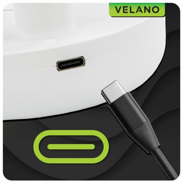 Stolni ventilator VELWEBS0012, bijeli | Velano - Image 14