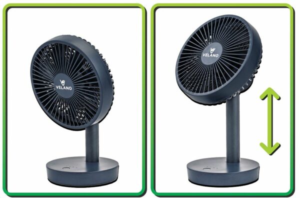 Stolni ventilator VELWEBS0018, crni | Velano - Image 12