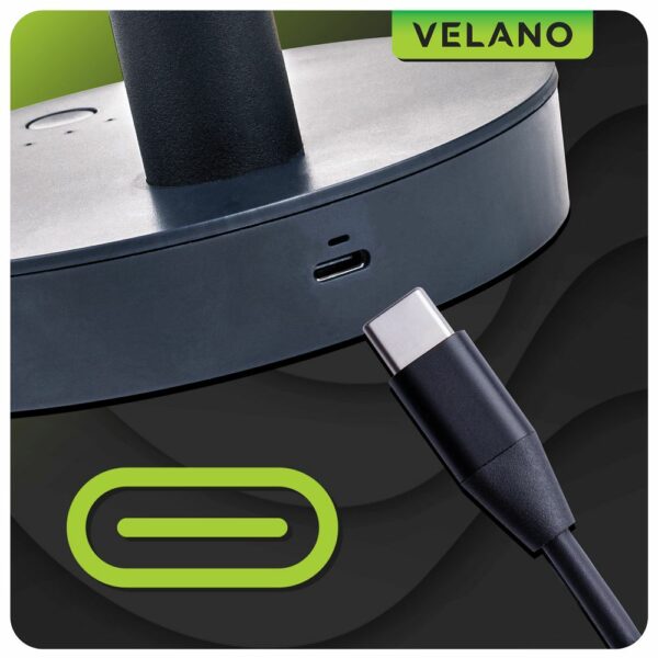 Stolni ventilator VELWEBS0018, crni | Velano - Image 16