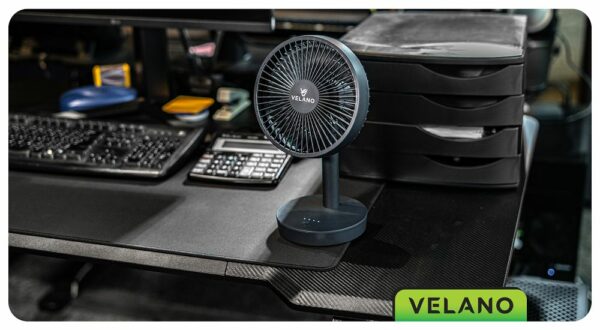 Stolni ventilator VELWEBS0018, crni | Velano - Image 17