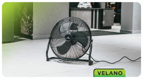 Podni ventilator VELWEP0015, 125W, crni | Velano - Image 13