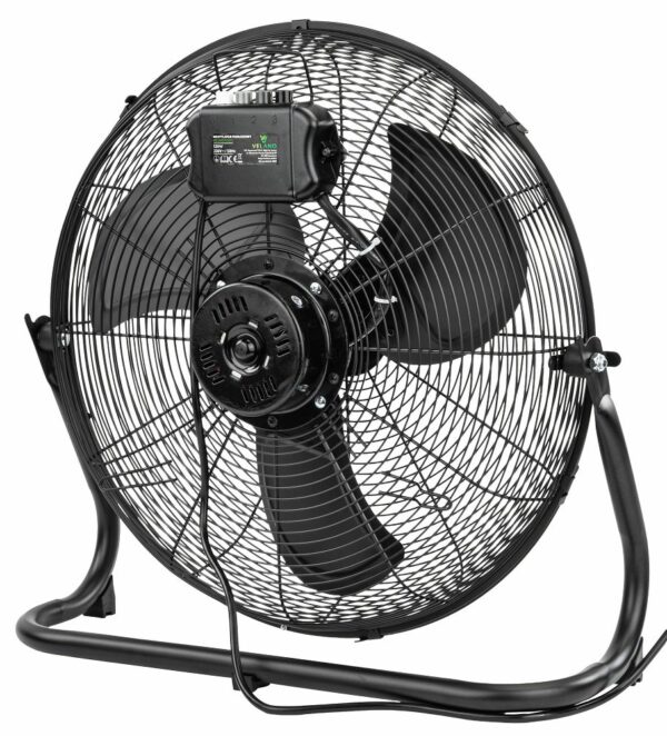 Podni ventilator VELWEP0015, 125W, crni | Velano - Image 3