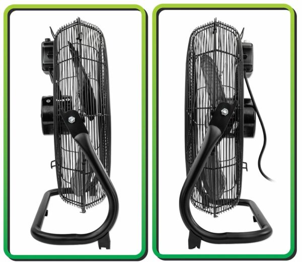 Podni ventilator VELWEP0015, 125W, crni | Velano - Image 9