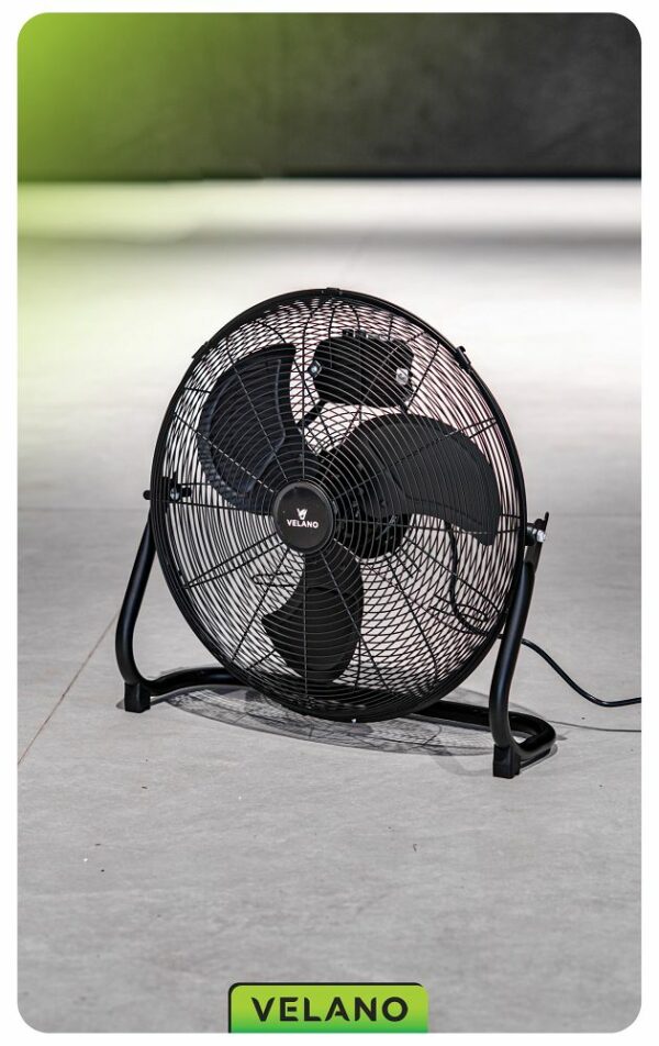 Podni ventilator VELWEP0016, 100W, crni | Velano - Image 14