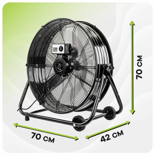Podni ventilator VELWEPR0007, 300W, crni | Velano - Image 10