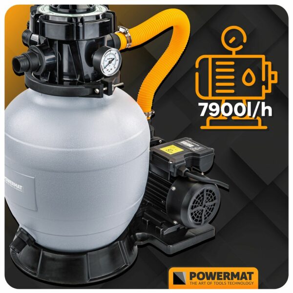 Pješčana filtracija za bazene, 250 W | PM-PPDB-250J - Image 22