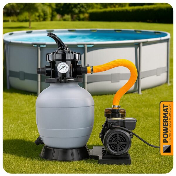 Pješčana filtracija za bazene, 550 W | PM-PPDB-550J - Image 25