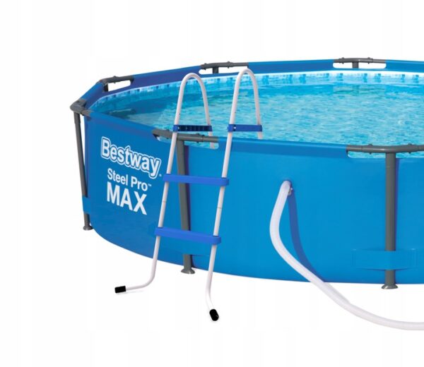 Stepenice za bazen, 84 cm, plave | Bestway - Image 2
