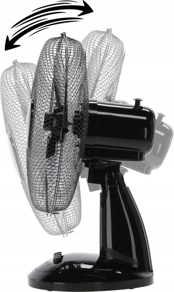 Stolni ventilator, 40W, crni | FAN9042 - Image 5