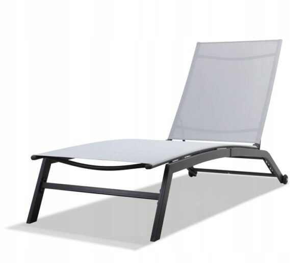 Vrtna ležaljka, 120 kg, siva | Garden Line - Image 2