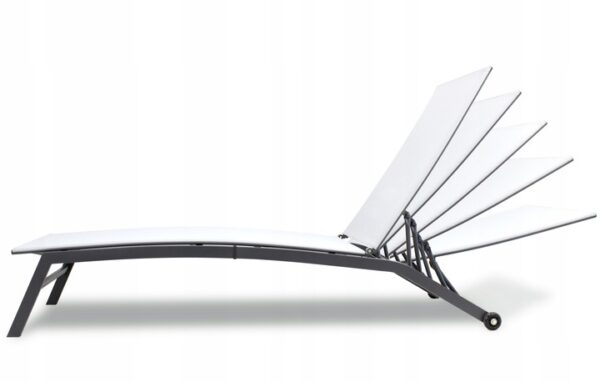 Vrtna ležaljka, 120 kg, siva | Garden Line - Image 4