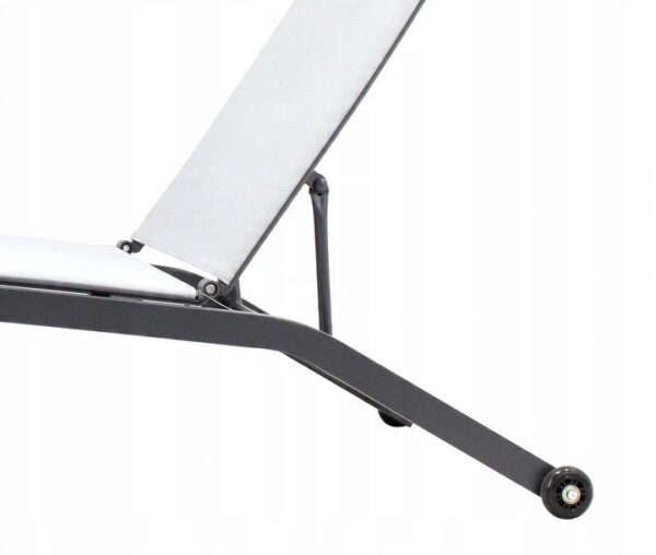 Vrtna ležaljka, 120 kg, siva | Garden Line - Image 5