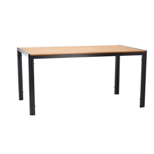Vrtni stol, 150x90x73cm, crni | Garden Line - Image 2