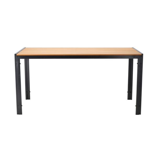 Vrtni stol, 150x90x73cm, crni | Garden Line - Image 3