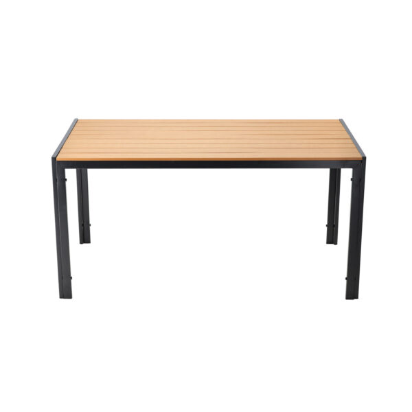 Vrtni stol, 150x90x73cm, crni | Garden Line - Image 4