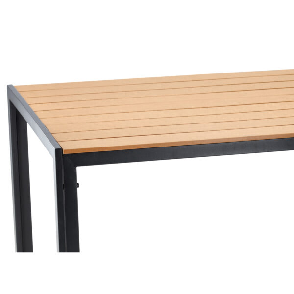 Vrtni stol, 150x90x73cm, crni | Garden Line - Image 5