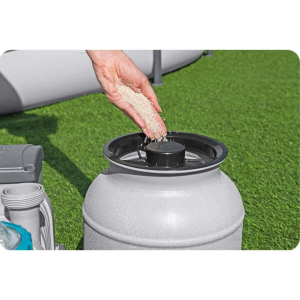 Homokszűrő medenceszűrő, 6056 l/h + multifunkcionális tabletták | Bestway - Image 15